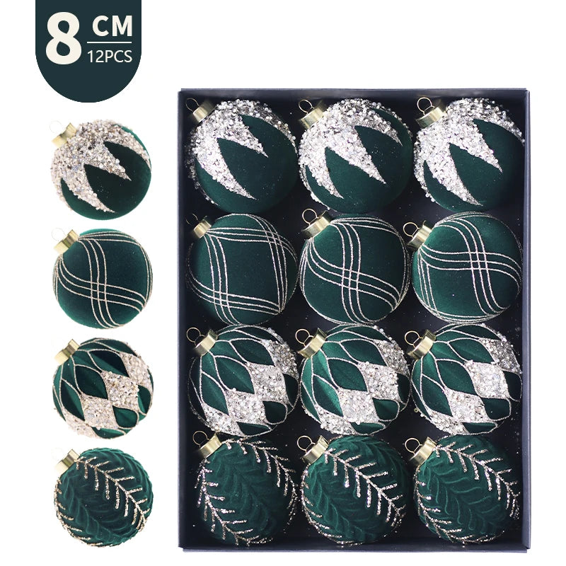 Gracy Christmas Balls Set